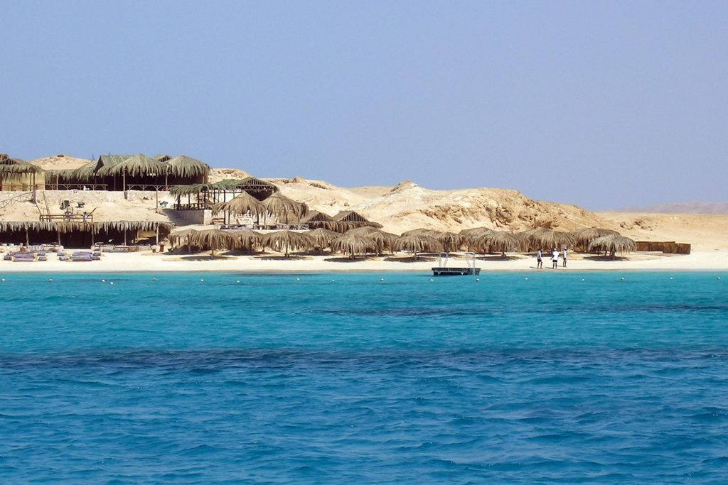Sandstrand in Hurghada
